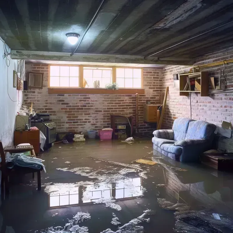 Flooded Basement Cleanup in Helena, OK